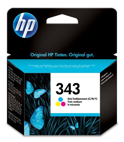 343 color druckerpatrone - hp,