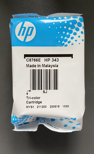 Original 343 tintenpatrone - original, hp